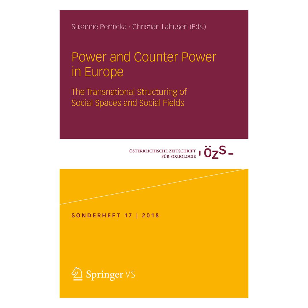 Springer Power and Counter Power in Europe (Englisch, Softcover, Christian Lahusen, Susanne Pernicka) (55973386)