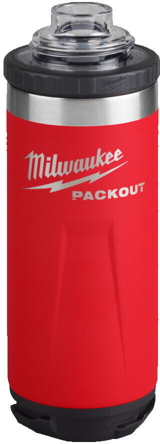 Milwaukee 4932493465 Borraccia packout 710 ML Rossa ( MINIMO N.8 PEZZI )