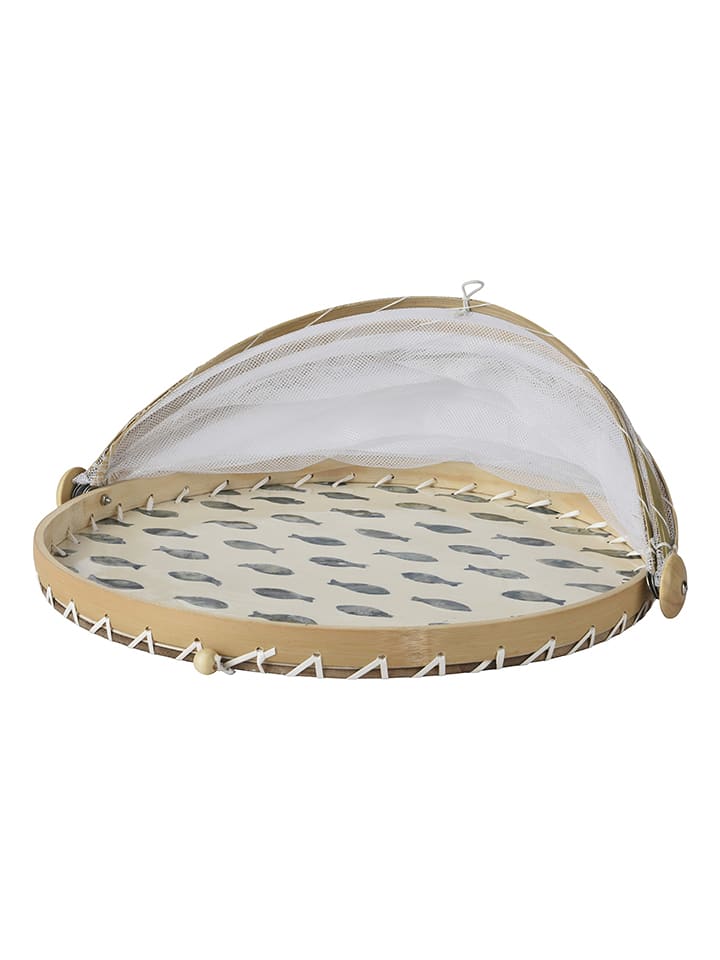 Kaeming Speise-Abdeckhaube in Beige - (H)14 x Ø 37 cm - onesize
