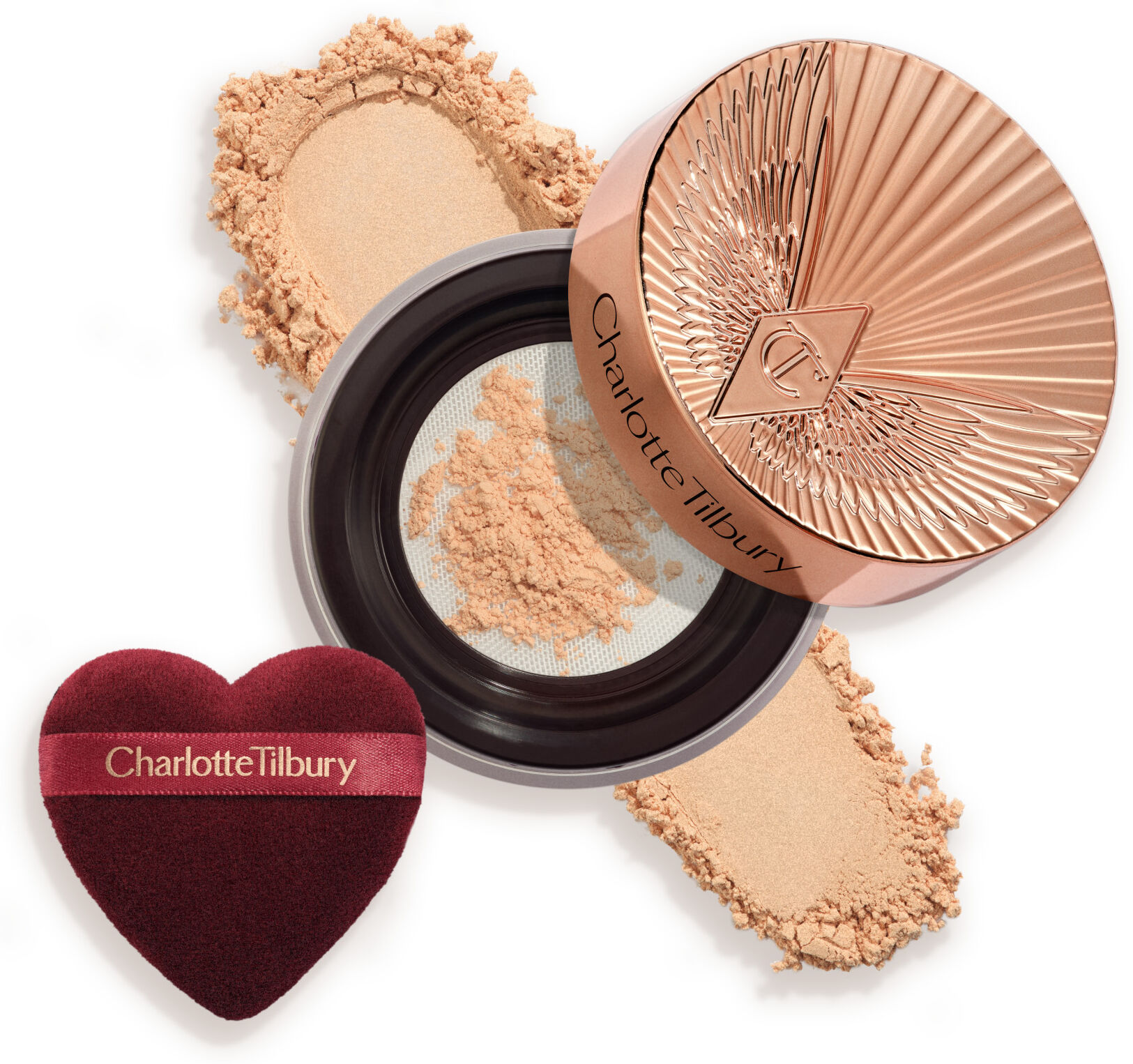 Airbrush Flawless Blur Loose Powder - Medium / Tan Translucent Charlotte Tilbury 4407 Airbrush Flawless Blur Loose Powder Size: