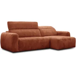 ECKSOFA NERO 4-Sitzer, orange