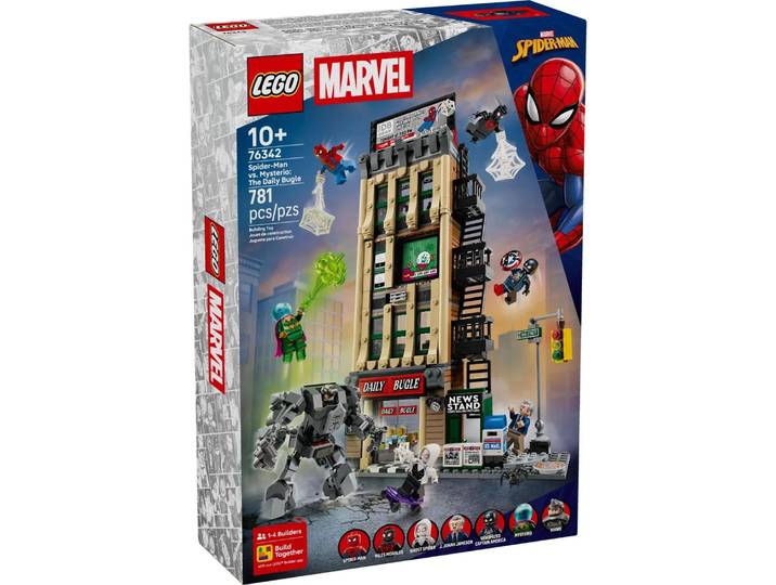 LEGO Marvel Spider-Man contre Mystério le Daily Bugle 76342 LEGO