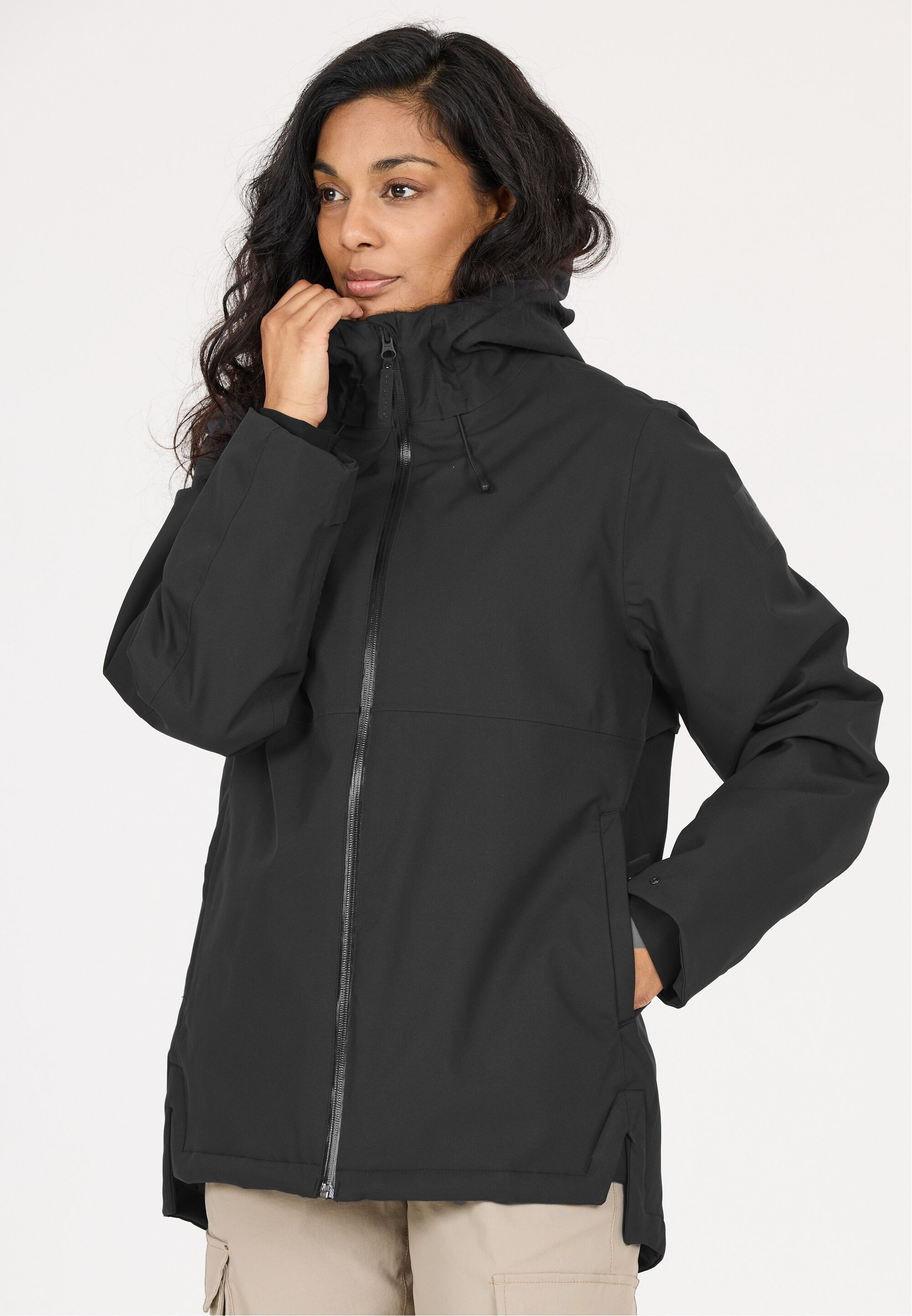 Softshelljacke WHISTLER "Cala", Damen, Gr. 38, schwarz, 100% Polyester, unifarben, normal, ohne Ausschnitt, Jacken Softshelljacke, mit Bionic Finish DWR-Ausrüstung