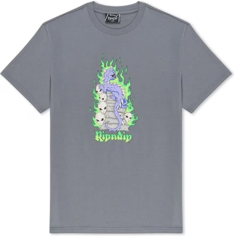 Ripndip Camiseta Hormtail Charcoal M Hombre