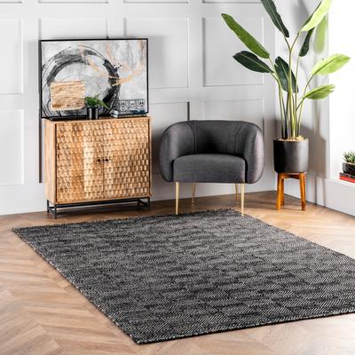 Nuloom Ago Geometric Wool Area Rug