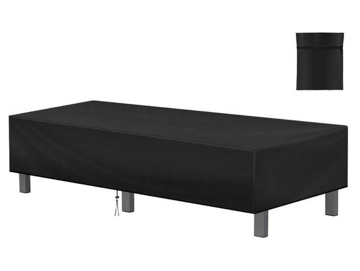 Gartenliege Abdeckung 220x80x40cm Oxford Wasserdicht UV-Schutz