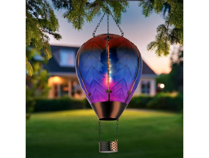 Lampe solaire 36137 Ø 25cm Multicolore