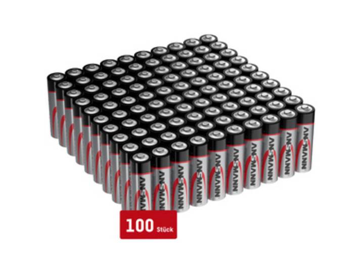 Pile alcaline, AA, pack de 100