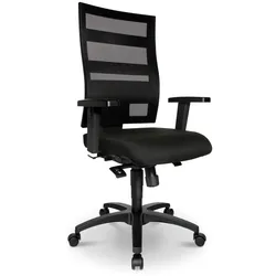 TopStar Drehstuhl X-Pander Plus Stoff Schwarz