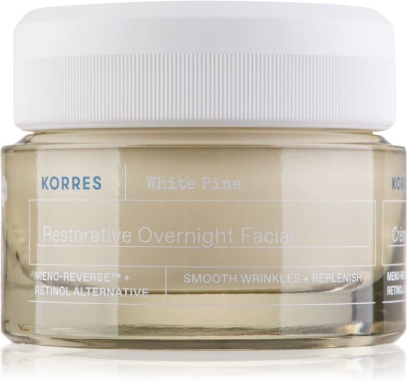Korres White Pine Meno-Reverse™ Intesivive Repair Night Cream for deep wrinkles 40 ml