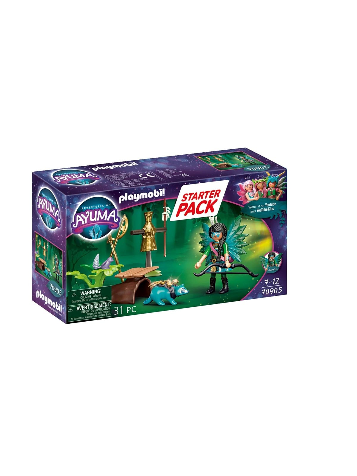 Playmobil Starter-Pack - Starter Pack Knight Fairy with raccoon