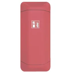 EICHNER Feuerlöscherschrank »Help« unbefüllt rot, 43.3x102.7x22.5 cm