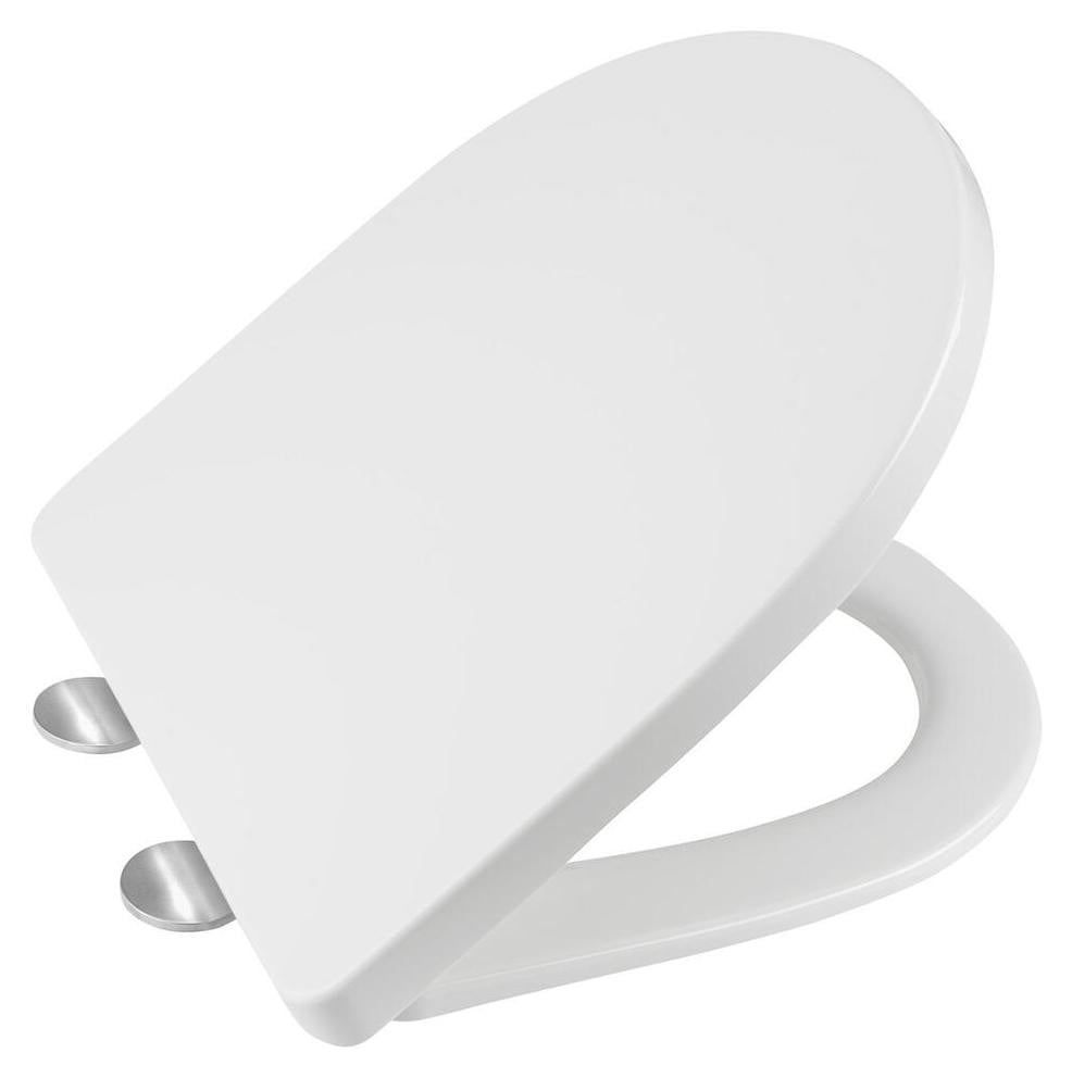 Aqualine JALTA toiletbril met soft-close en eenvoudig verwijderbaar systeem, wit