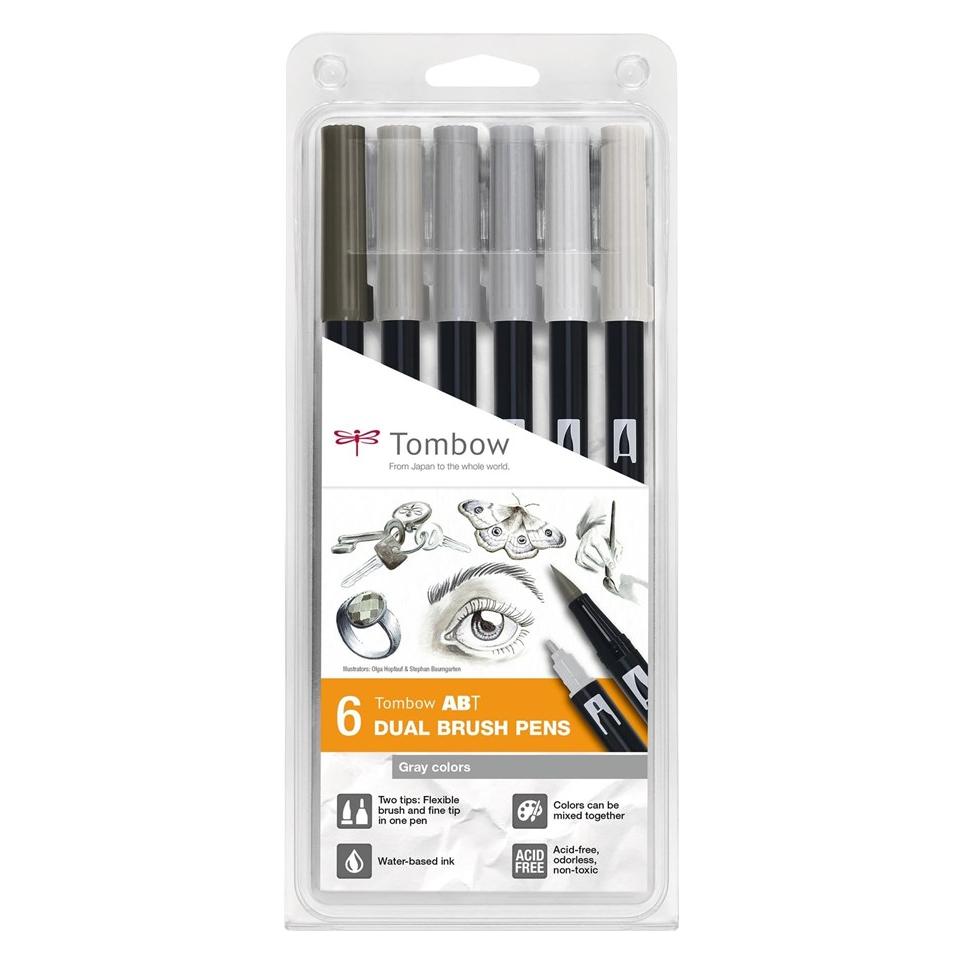 Tombow ABT Dual Brush Pen (6x) (272472066)