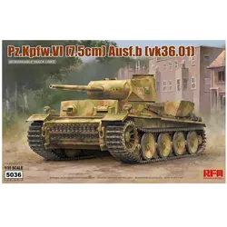 Rye Field Model Pz.kpfw.VI Ausf.b (vk36.01) w/workable track links