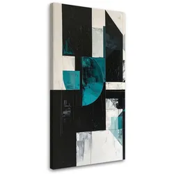 LEINWANDBILD 3D und geometrisch 40x80cm