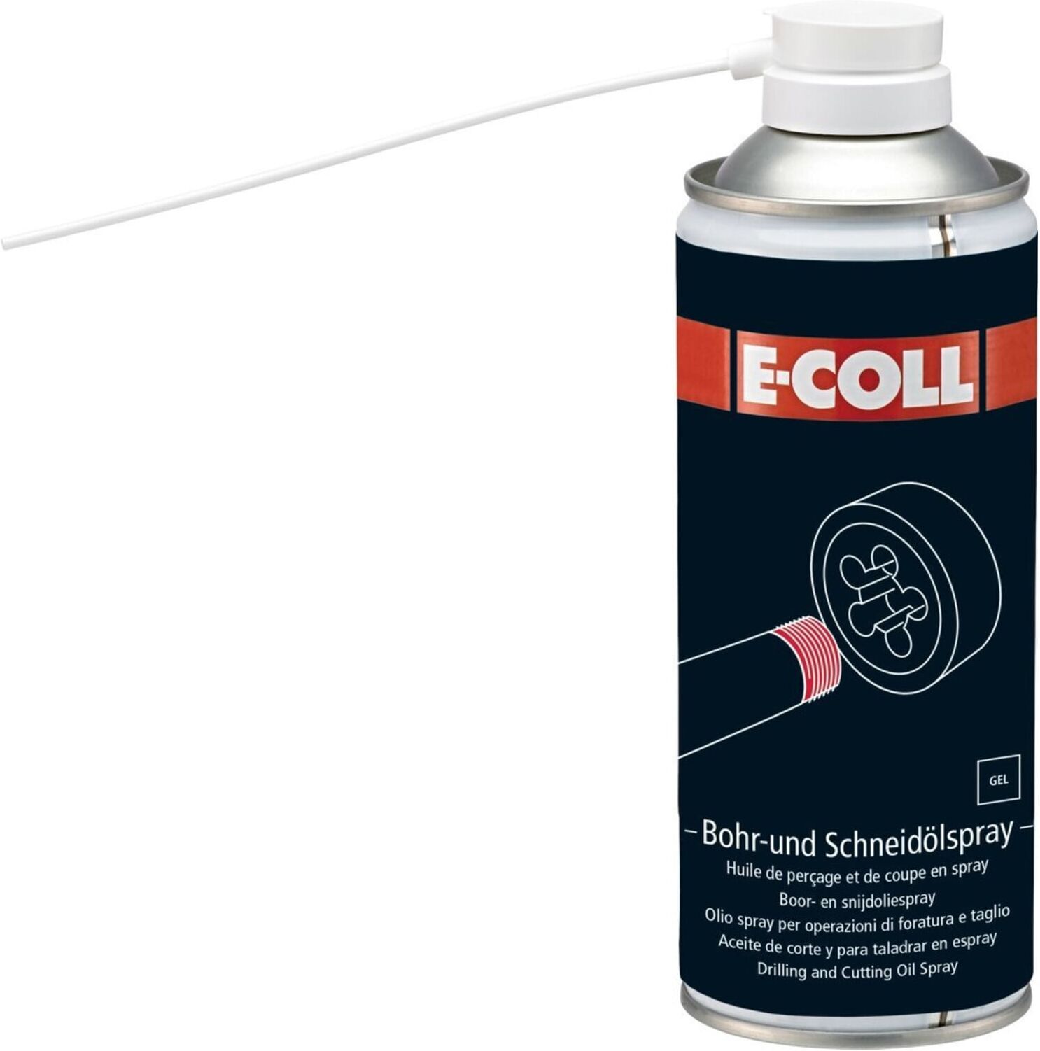 E-COLL Bohr-Schneidöl-Spray 400ml gelförmig (4317784464895)