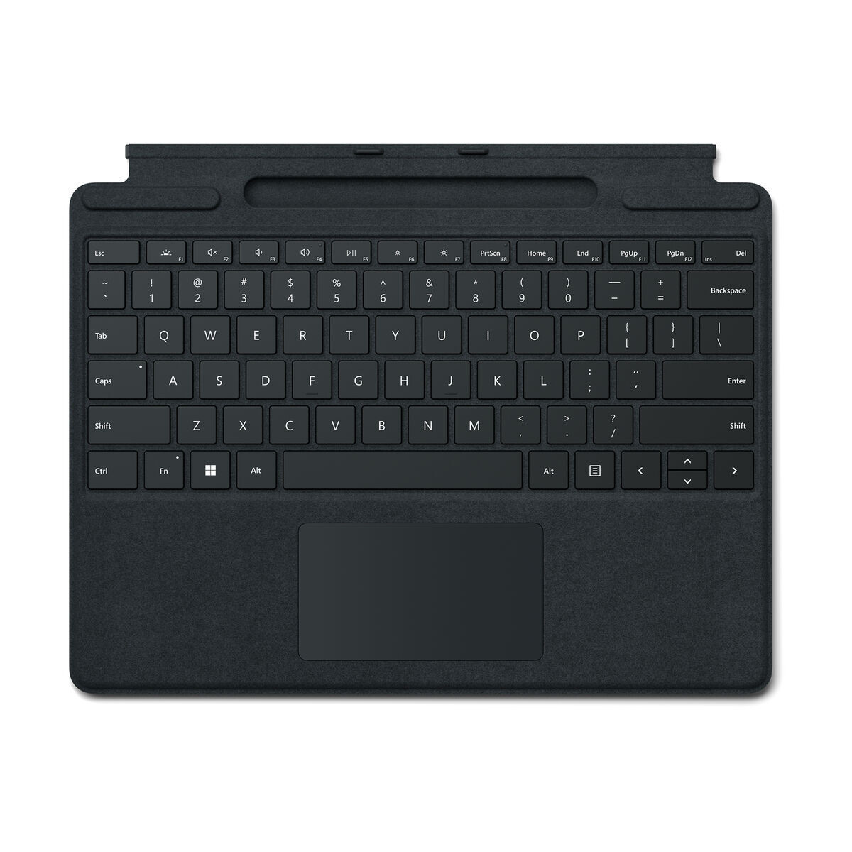 Microsoft Surface Pro Signature Keyboard met touchpad, QWERTY-indeling, Portugees, zwart, voor Microsoft Surface Pro 8 en Surface Pro X