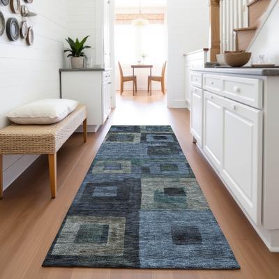 Addison Rugs Premium Washable Super Soft Blocky Contemporary Mayfield Rug