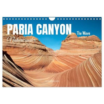 Paria Canyon - The Wave Naturwunder (Wandkalender 2027 DIN A4 quer), CALVENDO Monatskalender