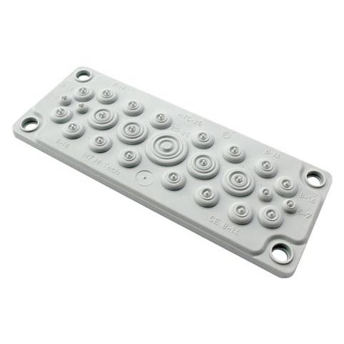 Cubic Gummi Mehrfachflansch MC25 (Gehäuse) (5705100002620)
