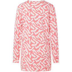 Tchibo - Langes Sweatshirt mit Alloverprint - Damen - Gr. XXL - creme/print