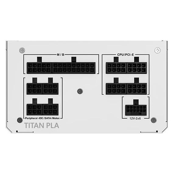 Montech Titan PLA 750W - 80 PLUS & Cybenetics Platinum, modular, PCIe 5.1 - 750 Watt (750 W) (TITAN PLA 750W)