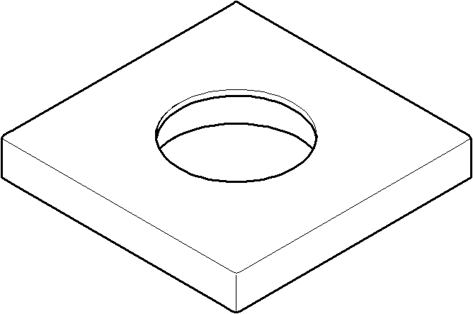Dornbracht Rosette Schlauch-Brause S 092768003-00 60x60x9_chrom