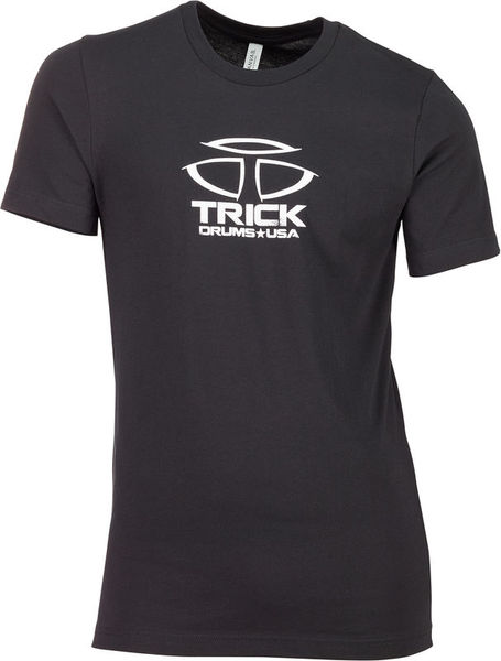 Trick Drums T-Shirt XL nero con logo