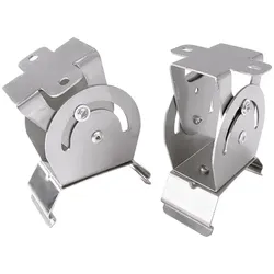 Deko-Light Zubehör für Feuchtraumleuchte TRI PROOF (MOTION) - Aufbau-Montagehalter, 2 Stk., einstellbar, silbergrau D-930072