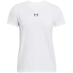 Under Armour, Damen, Sportshirt, NOS Off Campus Core SS-WHT,Whi White M (M), Weiss