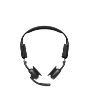 AfterShokz SHOKZ OpenMeet UC Headset offenes Ohr vertikal Bluetooth kabellos USB-C über Bluetooth-Adapter Schwarz Zoom-zertifiziert (C610-AN-BK-EU-000)