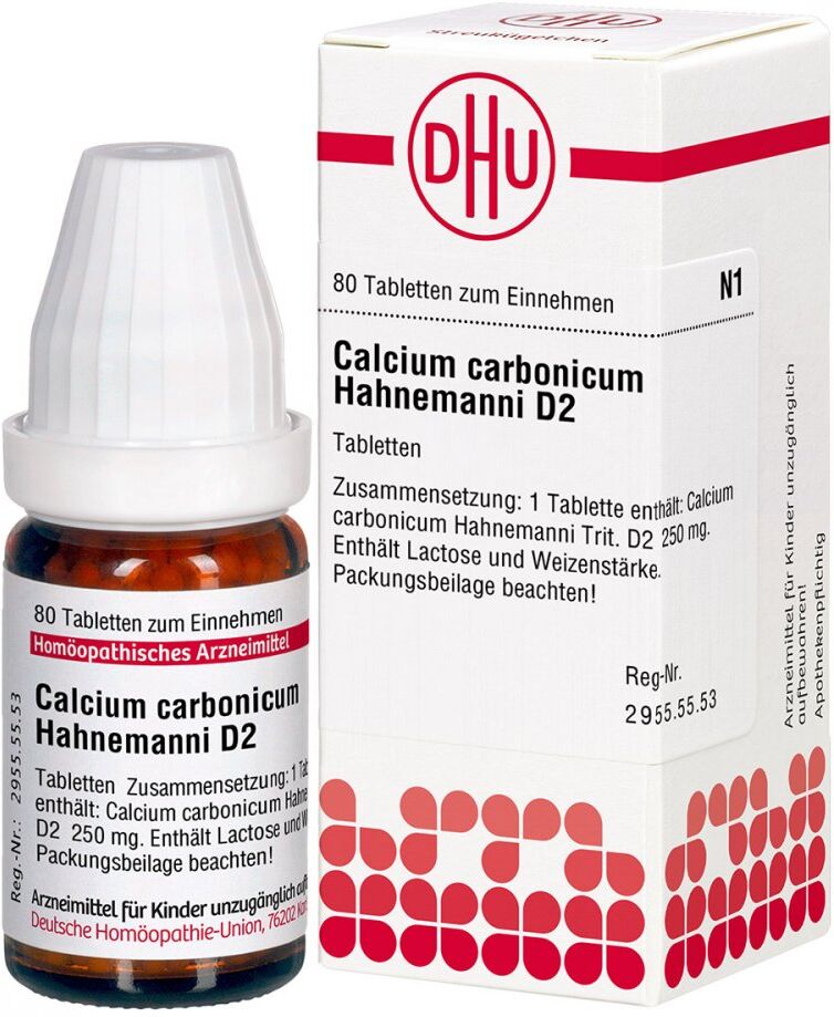 DHU Calcium Carbonicum D2 Tabletten Hahnemanni