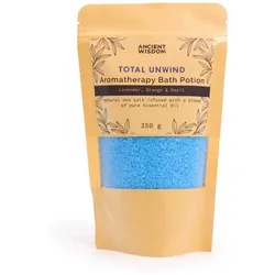 Aromatherapy Bath Potion in Kraft Bag 350g - Total Unwind