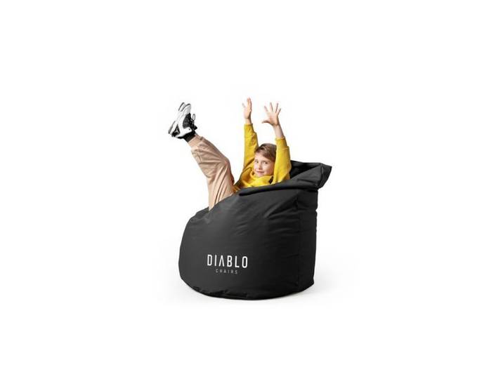 Pouf gaming Diablo Craft noir