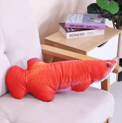 Inspire Picks Plush Catnip Fish Toy Interactive Teeth Cleaning & Kicking Toy For Cats 1 40cm