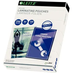 Leitz, Laminierfolie, Laminier-Folientasche (A4, 100 Stk., 250 μm)