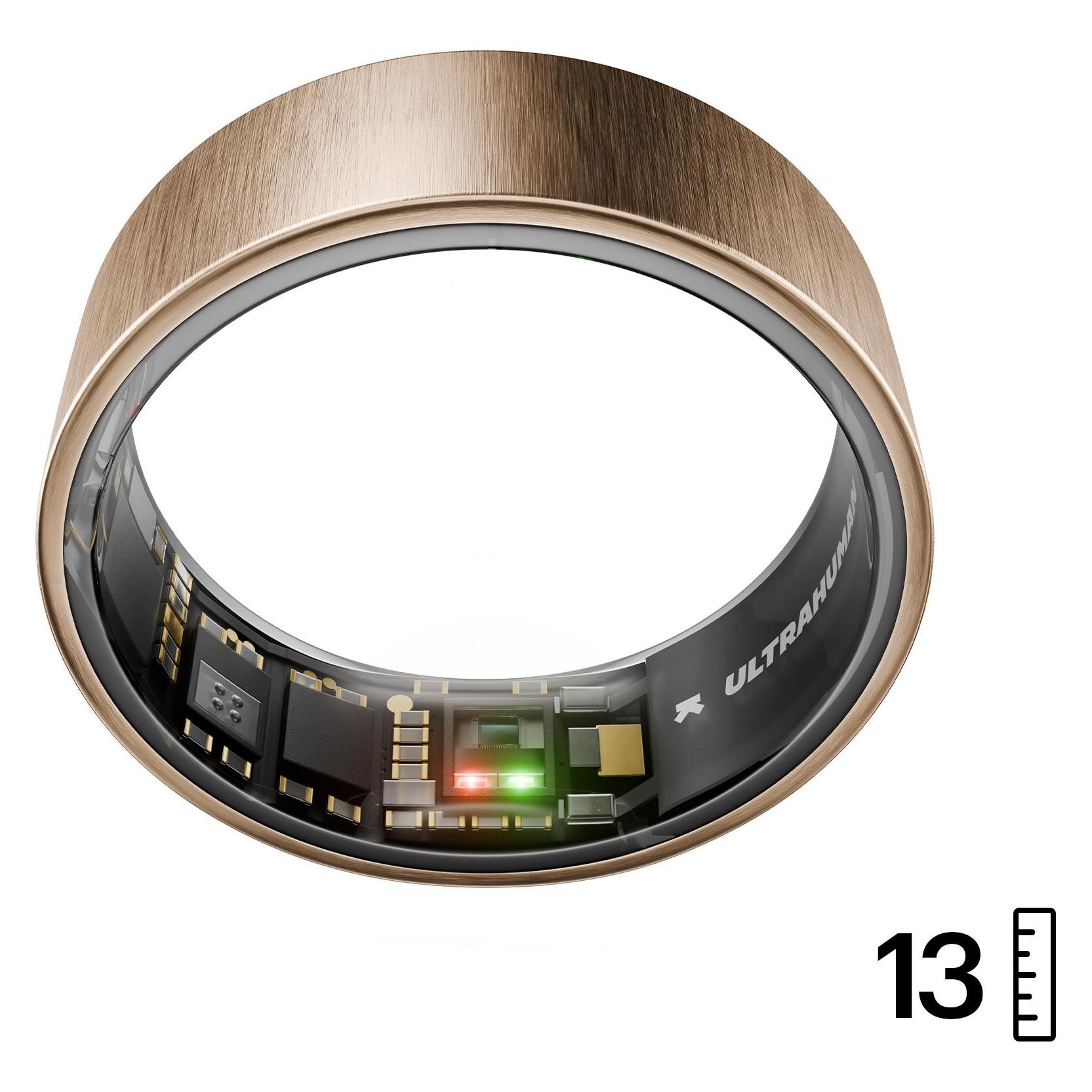 Ultrahuman Ring AIR (Grösse 13) (13, Brushed Rose Gold, Rose Gold) (UHRA-BRG-13-EUL7)