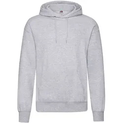 Kapuzen-Sweatshirt "F421N" Premium - L - heather grey