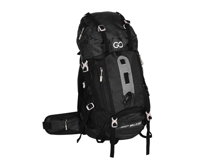 Wanderrucksack wasserdicht ALBIS 60L schwarz