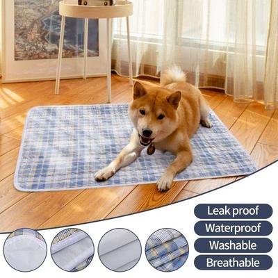 Uplifted Finds Reusable Dog Pee Pad High Performance Washable Training Mat & Ultra Absorbent Protective Mattress coffee xl