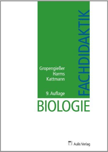 Harald Gropengießer - Biologie allgemein / Fachdidaktik Biologie - Preis vom 09.10.2026 07:28:09 h