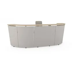 Theke Schreibtisch BG-Linea Empfangstresen modern