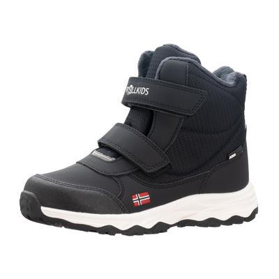 Winterstiefel TROLLKIDS "KIDS HAFJELL WINTER BOOTS", Mädchen, Gr. 32, gefüttert, schwarz, Synthetik, Schuhe Winterstiefel, Snowboots, Winterstiefel, Winterschuhe, wasserdicht