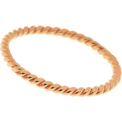 LEAF - TWIST RING - rosegold