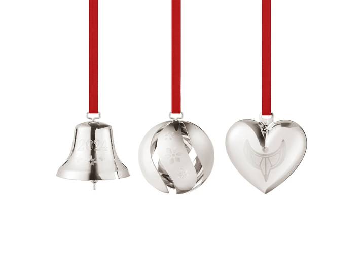 Georg Jensen - Geschenk-Set 2024 (3 tlg.), palladium
