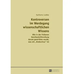 Kontroversen im Werdegang wissenschaftlichen Wissens, Fachbücher von Karlheinz Lüdtke