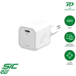 4smarts Ladegerät PDPlug SiC 45W 1C, weiß