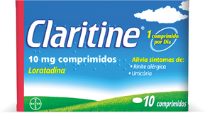 Claritine 10 mg Comprimidos Loratadina 10 comprimidos
