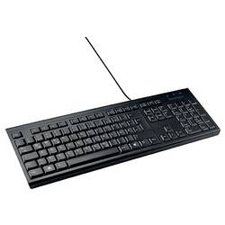 Kensington Kabelgebunden Tastatur Deutsch, QWERTZ Schwarz K63727DE